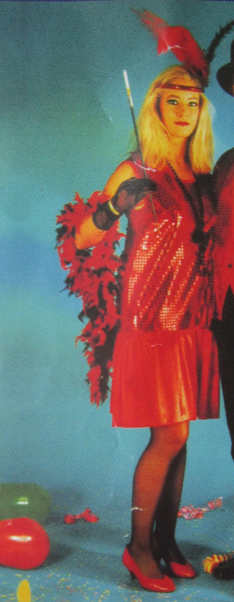Kostüm Red Angel Kleid Gr.42