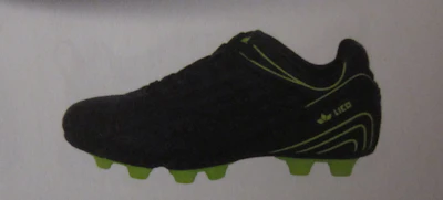 Fußballschuhe Soccer Champ schwarz/lemon