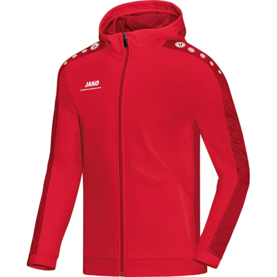 Kapuzenjacke Striker rot Gr.L